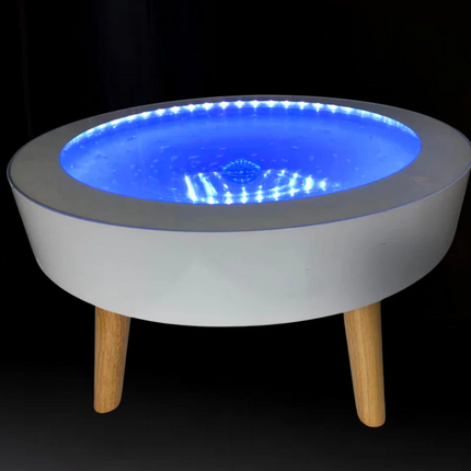 Round LED Colour Changing Sensory Bubble Table
