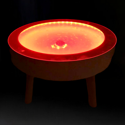 Round LED Colour Changing Sensory Bubble Table