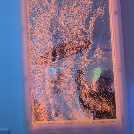 Interactive Bubble Wall- Colour Changing with Interactive Buttons