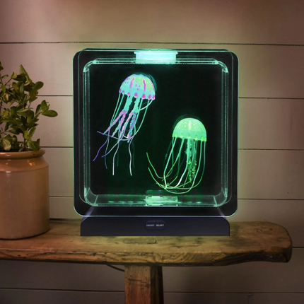 Jelly Fish Tank Sensory Stimulation Mood Square Light – 28cm