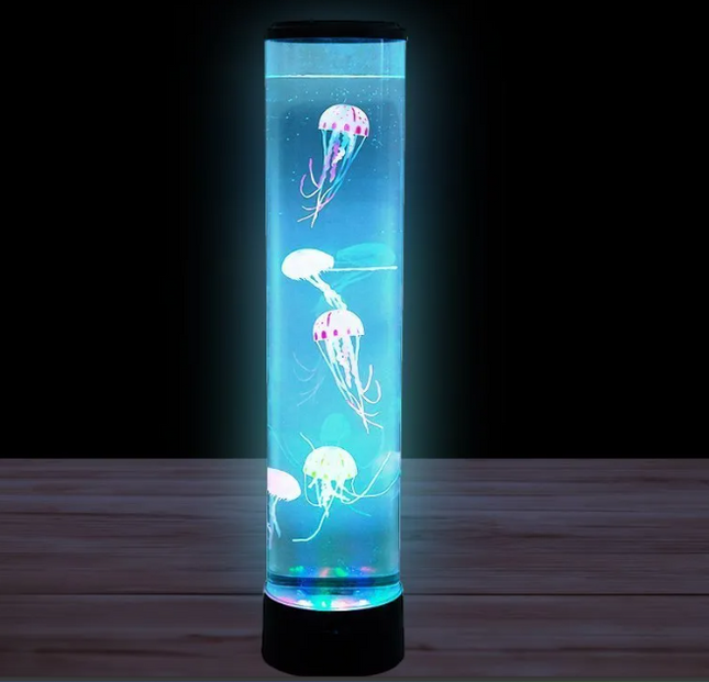 Sensory LED Jellyfish Aquarium Table Lamp- 70cm