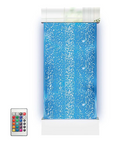 Wall Hanging Bubble Wall- 4ft (120cm) in Chrome + Wireless Remote Control Options