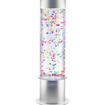 Sensory LED Bubble Bead Tube Light with Floating Balls - 60cm