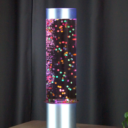Sensory LED Bubble Bead Tube Light with Floating Balls - 60cm