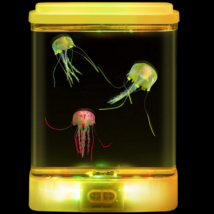 Glowing Sensory Jellyfish Tank Mood Light with Colour Changing LED