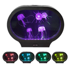 Oval Jellyfish Tank with Colour Changing LED Relaxing Mood Lamp