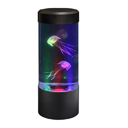 Mini Jellyfish Tank Colour Changing LED Sensory Mood Light – 22cm
