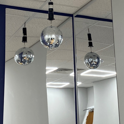 Large Shatterproof Sensory Mirrors Corner - Set of 2 - 120 x 60 cm