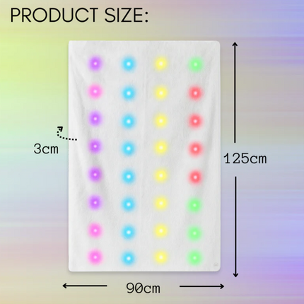 LED Light Up Sensory Cushion + Optional Blanket
