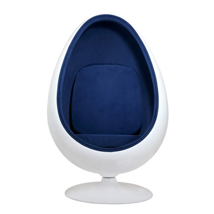 Retro Sensory Egg Pod Swivel Chair — Multiple Colours available
