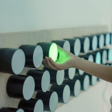 Rotating Colour Spectrum Light Panel – Wall-Mounted LED Sensory Light