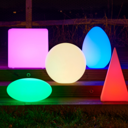 Sensory Pebble Mood Light- Rechargeable-35 x 18cm