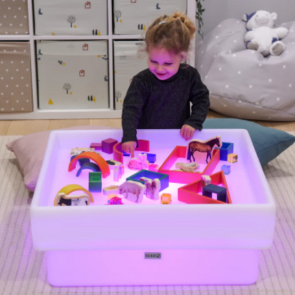 Sensory Mood Low Discovery Square Table