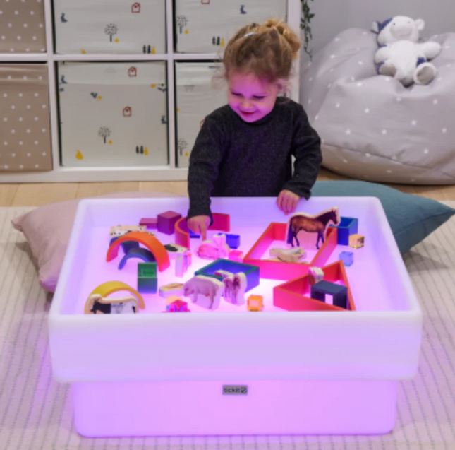 Sensory Mood Low Discovery Square Table