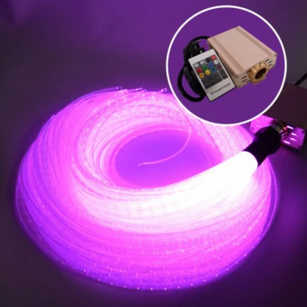 Fibre Optic Sensory Light System 16W light Source & 100 x 150cm Long Tails