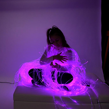45W Fibre Optic Light Source  & 200 x 150cm/200cm/300cm Optic Tails Options | Sensory Room | Visual