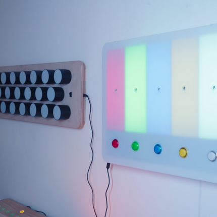 Interactive Colour Changing Aroma Panel for Sensory Rooms – Light, Scent & Touch