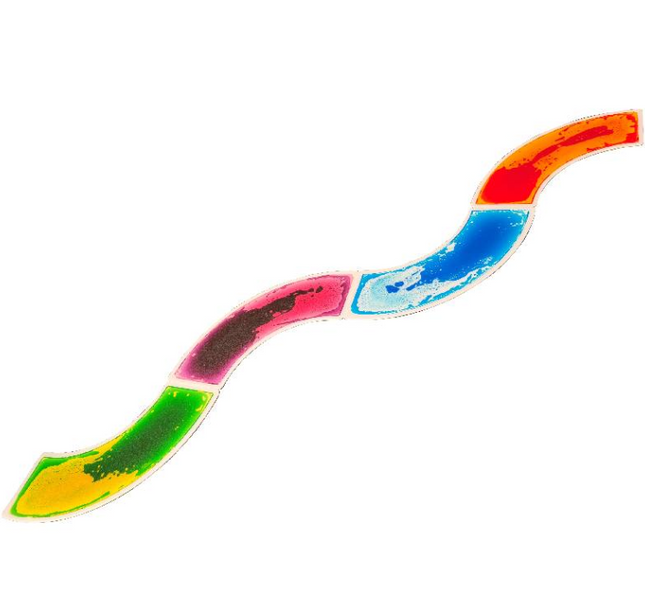 Sensory Liquid Curved Liquid Gel Floor Tiles – Pack of 4