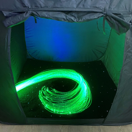 Sensory Light Up Carpet Touch Activated- Rechargeable- 95cm x 95cm or 145xm x 145cm