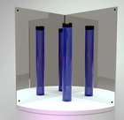 Large Shatterproof Ply Backed Acrylic Sensory Mirrors- Set of 2 - 95 x 120cm