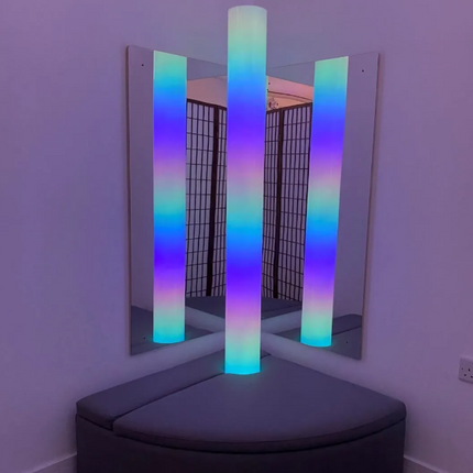 Large Shatterproof Ply Backed Acrylic Sensory Mirrors- Set of 2 - 95 x 120cm