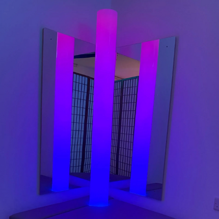 Large Shatterproof Ply Backed Acrylic Sensory Mirrors- Set of 2 - 95 x 120cm