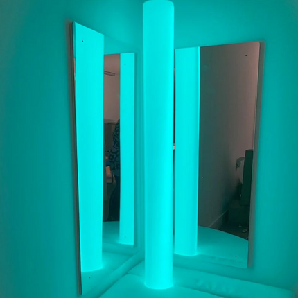 Large Shatterproof Ply Backed Acrylic Sensory Mirrors- Set of 2 - 95 x 120cm