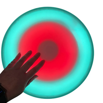 Light Up Round Sensory Floor Tile Interactive LED Touch Sensitive – 30cm or 50cm