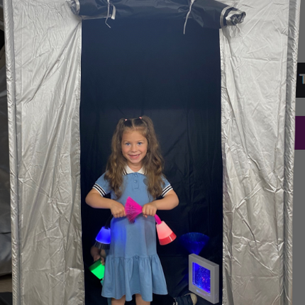 Tall Sensory Dark Den Tent- 1.2m x 1.8m