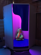 Wooden Padded Sensory Den with LED Mood Lighting
