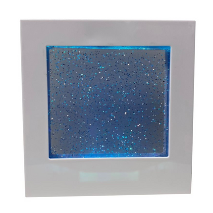 Sensory Colour Changing Glitter Square- 22cm x 22cm - Rechargeable
