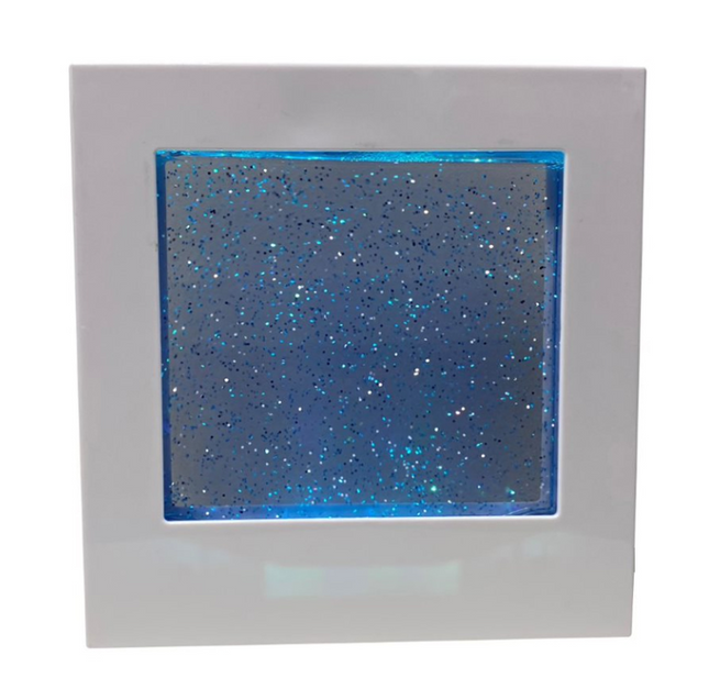 Sensory Colour Changing Glitter Square- 22cm x 22cm - Rechargeable