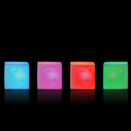 Sensory LED Colour Changing Cube Light- Mood Blocks Night Lights — Single or Set of 4 Mood Cubes
