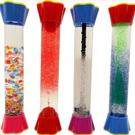 Sensory Liquid Motion Timers- Set of 4