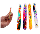 Small Sensory Handheld Glitter Acyrlic Tube Wand- Pack of 4