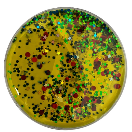 Colourful and Squidgy Tactile Sensory Liquid Gel Shapes - Set of 4