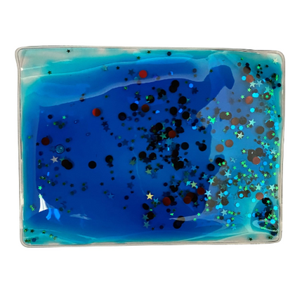 Colourful and Squidgy Tactile Sensory Liquid Gel Shapes - Set of 4