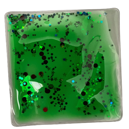 Colourful and Squidgy Tactile Sensory Liquid Gel Shapes - Set of 4