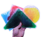 Sensory Gel Beads Shapes- Pack of 4 - Square, Rectangle, Circle & Triangle - Water Bead