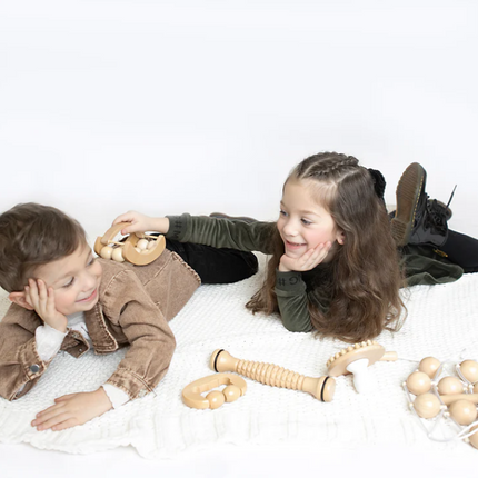 Wooden Massager Kit - 14 Pieces