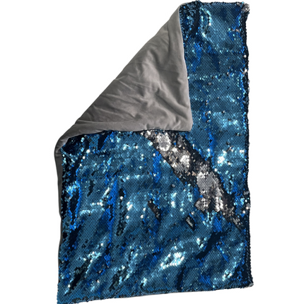 Reversible Tactile Sensory Sequin Weighted Lap Pad- 2.3kg