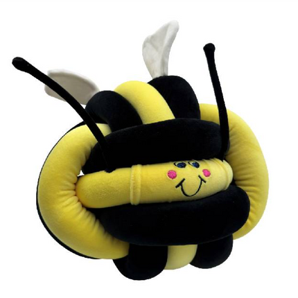 Vibrating Sensory Comfort Plush Cuddle Bee - 25cm x 25cm | Sensory | Squeeze | Squish | Hold | Regulation | Stimulation | SEN Rescource