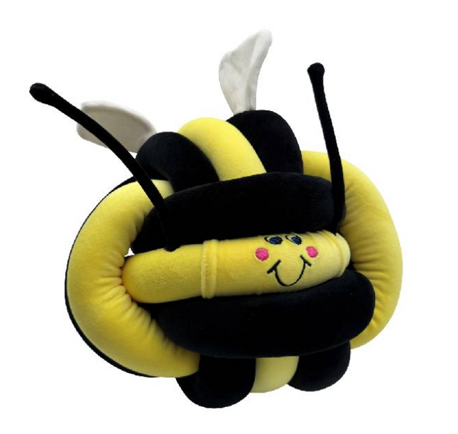 Vibrating Sensory Comfort Plush Cuddle Bee - 25cm x 25cm | Sensory | Squeeze | Squish | Hold | Regulation | Stimulation | SEN Rescource