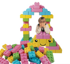 Pastel Colours Large Big Block Jumbo Play Bricks - 42 Pieces