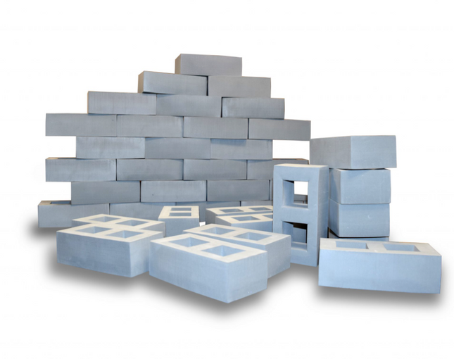 Sensory Play Building Breeze Blocks Bricks - 20 or 40 pieces