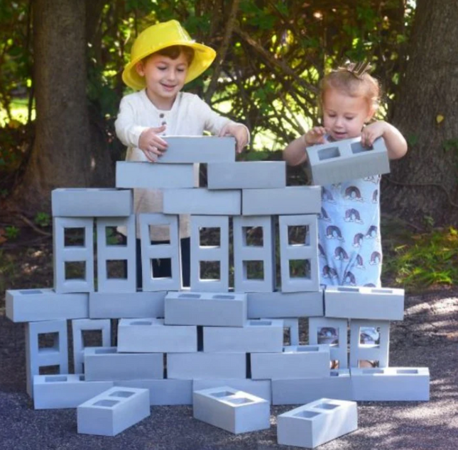 Sensory Play Building Breeze Blocks Bricks - 20 or 40 pieces