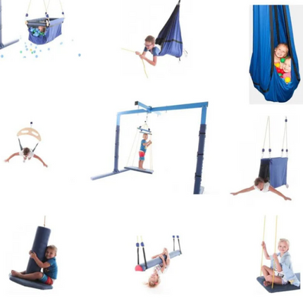 Heavy Duty Steel Suspension Indoor Sensory Integration Therapy Swing Frame – 300cm x 245cm