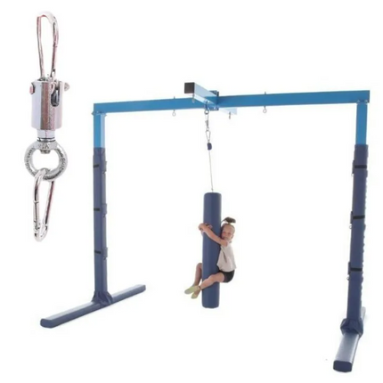 Sensory Integration Therapy Hot dog Swing with Swivel Connector