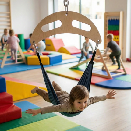Frog Sensory Integration Swing Seat with Swivel Connector