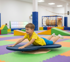 Large Rotating Bean-Shaped Sensory Integration Therapy Skateboard - 110cm x 50cm